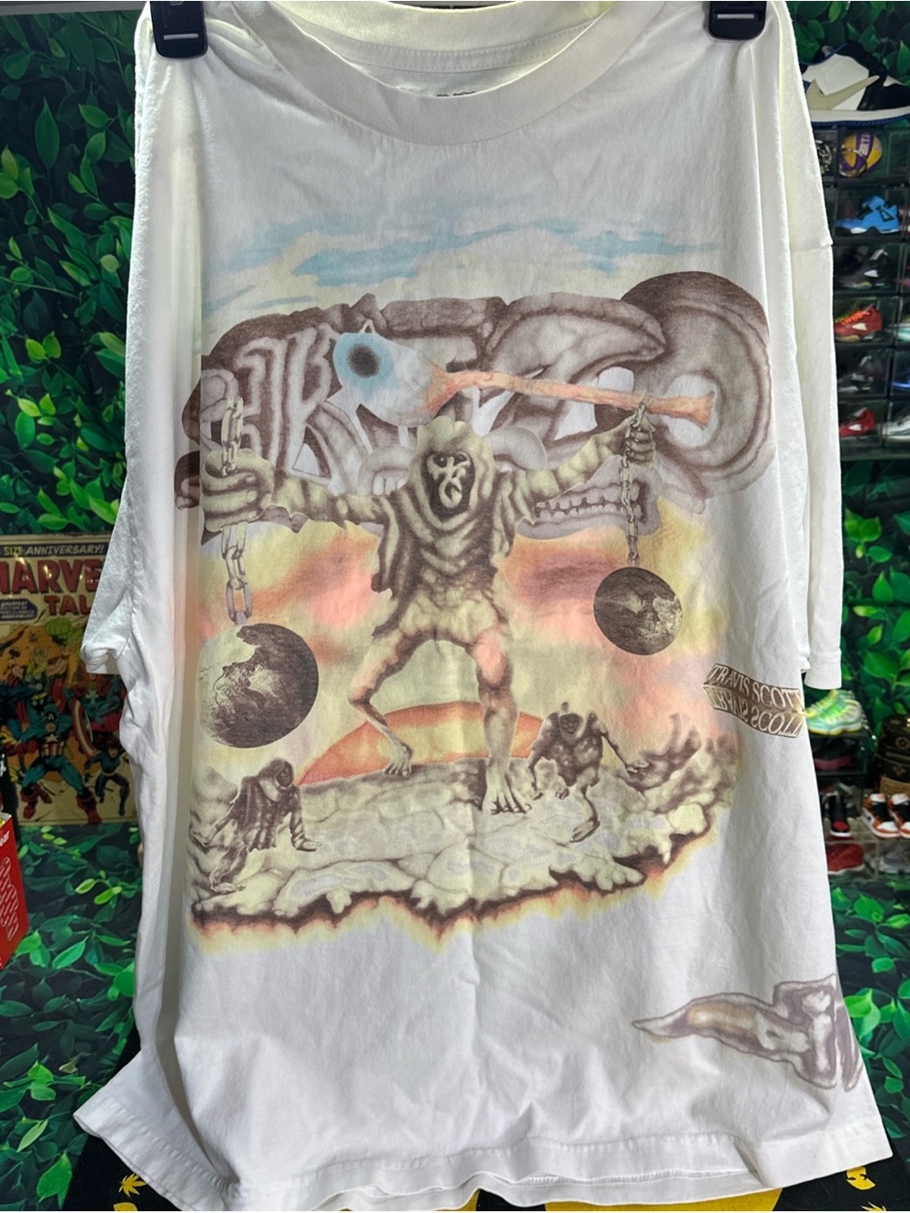 Travis Scott Circus Maximus Australia Tour T Shirt Size Large  NWOT